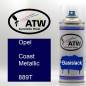 Preview: Opel, Coast Metallic, 889T: 400ml Sprühdose, von ATW Autoteile West.